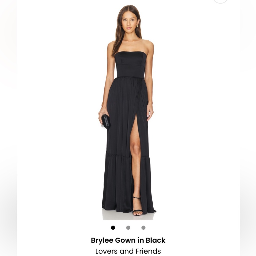 Black tie Lovers and Friends Brylee Dress